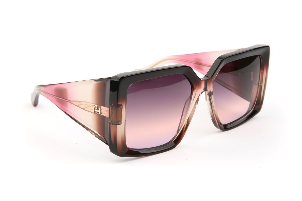 Gafas de sol Ana Hickmann AH9503 C02 marrón y rosa degradado