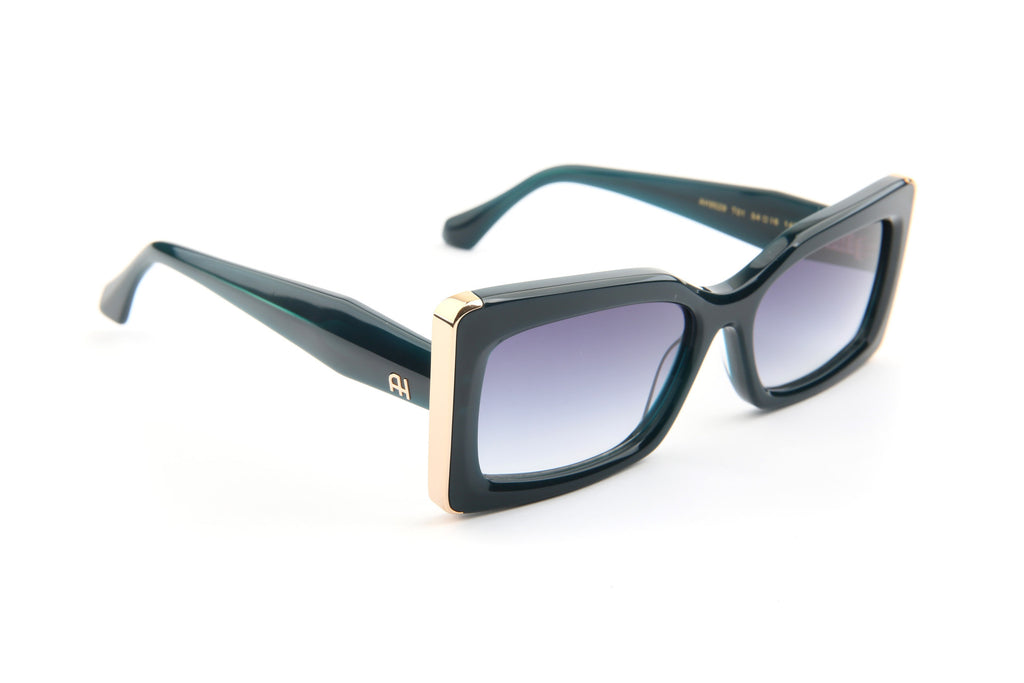 Gafas de sol Ana Hickmann AH9529 T01 verde petróleo