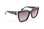 Gafas de sol Ana Hickmann AH9531 A01 negro, lentes violetas