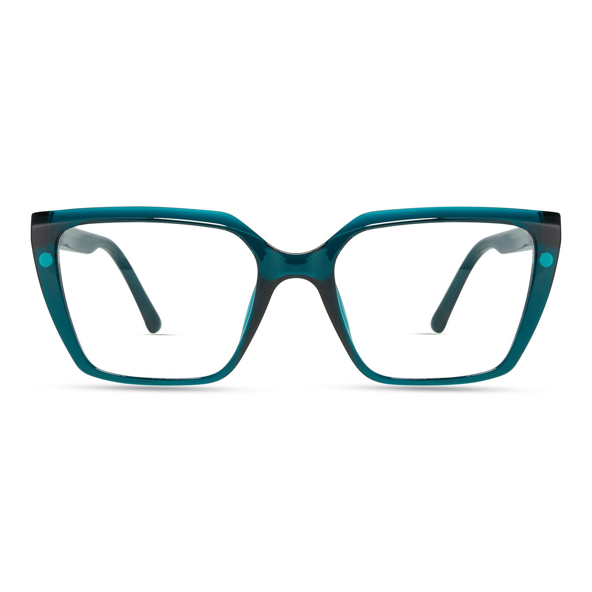 Gafas ECO Arizona FPTO cat-eye verde petróleo