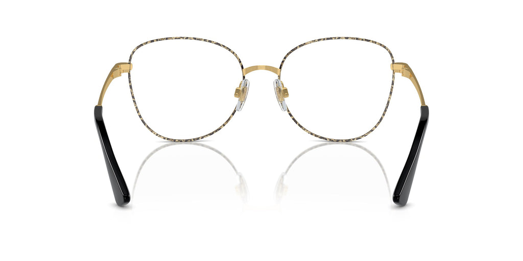 Montura de vista Dolce & Gabbana DG1355 1364 dorada y leopardo, foto 4