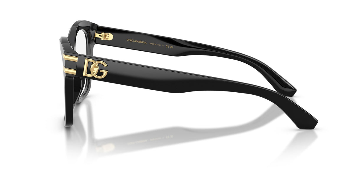 Montura de vista Dolce & Gabbana DG3419 501 negra, foto 4