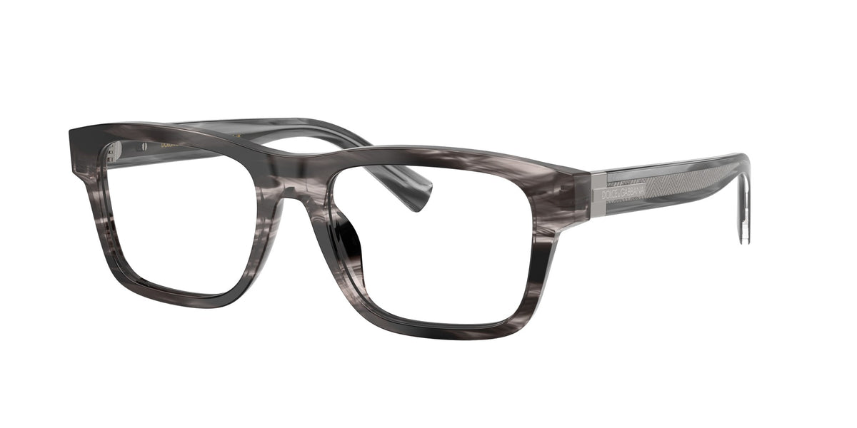 Montura de vista Dolce & Gabbana DG3446 3440 rectangular gris jaspeado, foto 3