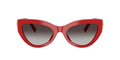 Gafas de sol Dolce & Gabbana DG4536 3088/8G cat-eye roja