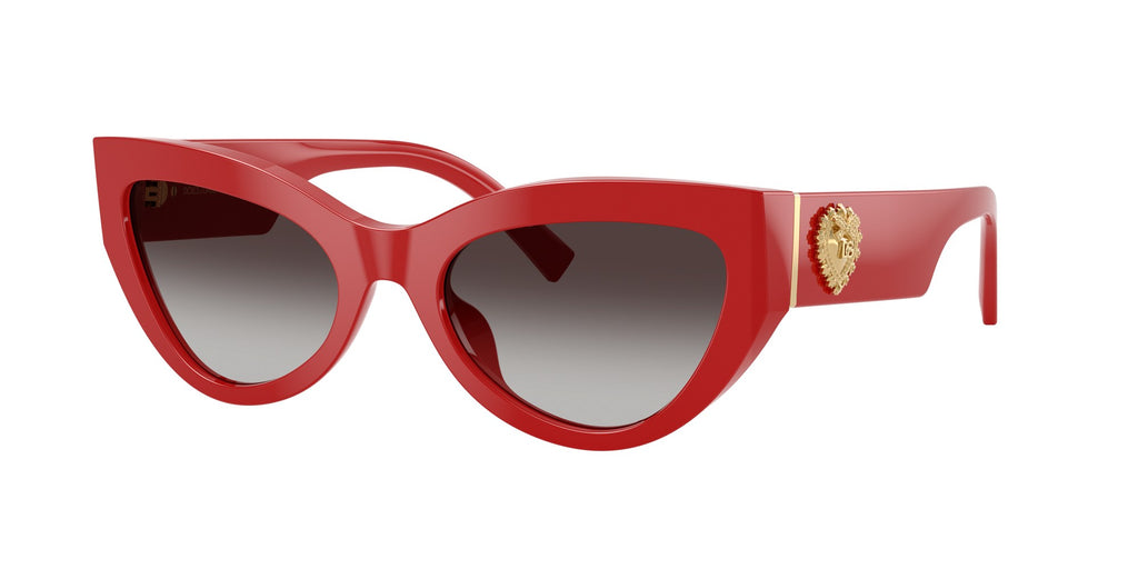Gafas de sol Dolce & Gabbana DG4536 3088/8G cat-eye roja, foto 2