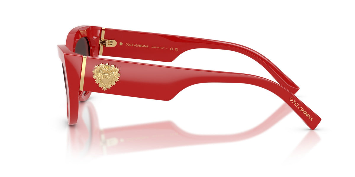 Gafas de sol Dolce & Gabbana DG4536 3088/8G cat-eye roja, foto 3