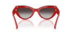 Gafas de sol Dolce & Gabbana DG4536 3088/8G cat-eye roja, foto 4