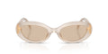 Gafas de sol Dolce & Gabbana DG4537 3420/93 ovalada beige
