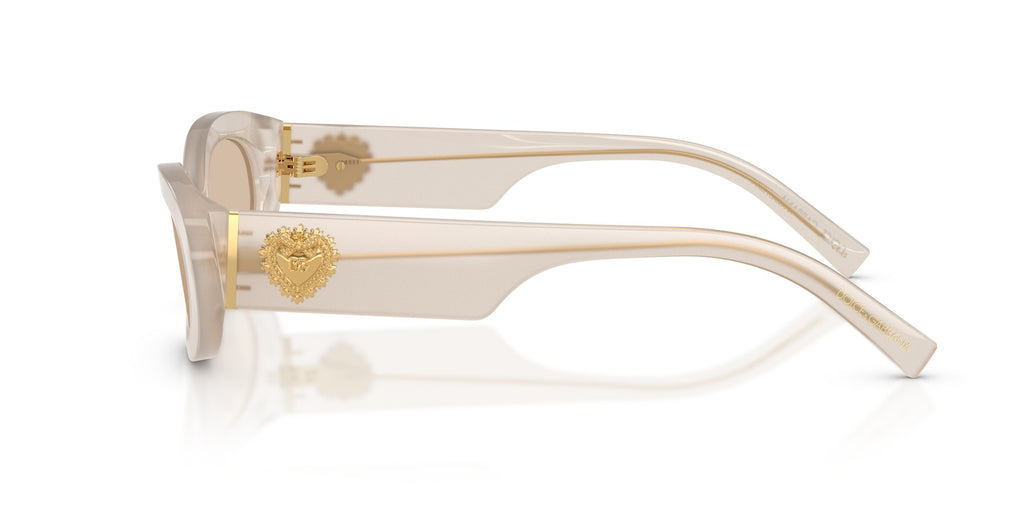 Gafas de sol Dolce & Gabbana DG4537 3420/93 ovalada beige, foto 3