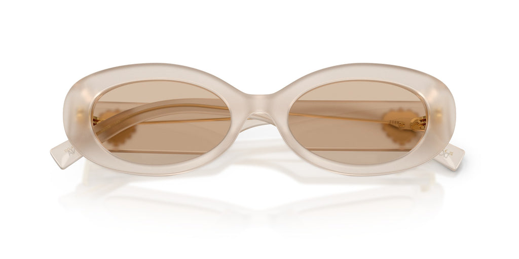Gafas de sol Dolce & Gabbana DG4537 3420/93 ovalada beige, foto 5