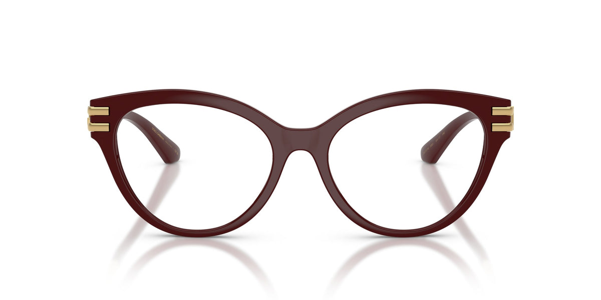 Montura de vista Dolce & Gabbana DG5116 3091 cat-eye burdeos
