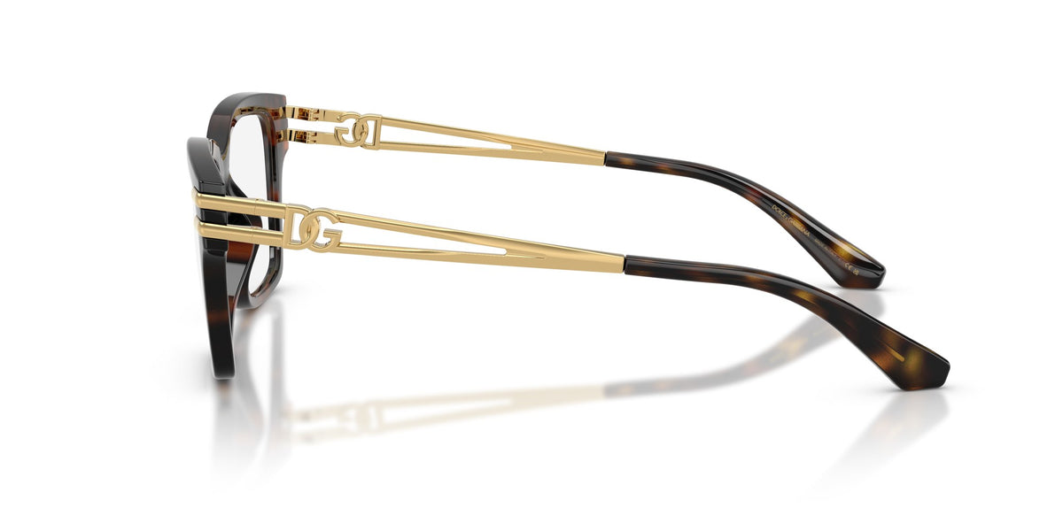 Montura de vista Dolce & Gabbana DG5117 502 rectangular havana, foto 3