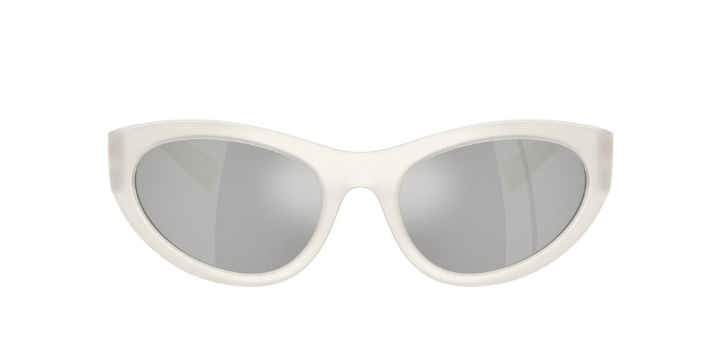 Gafas de sol Dolce & Gabbana DG6207 3039/8V ovalada blanca perlada