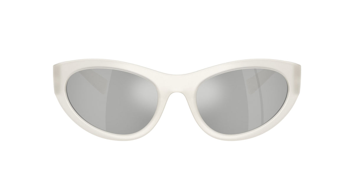 Gafas de sol Dolce & Gabbana DG6207 3039/8V ovalada blanca perlada