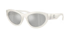 Gafas de sol Dolce & Gabbana DG6207 3039/8V ovalada blanca perlada, foto 2