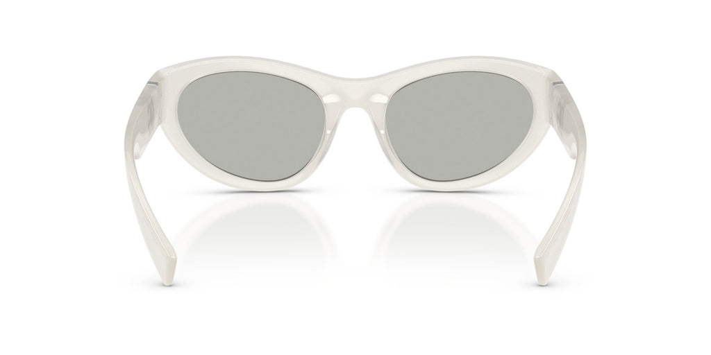 Gafas de sol Dolce & Gabbana DG6207 3039/8V ovalada blanca perlada, foto 4
