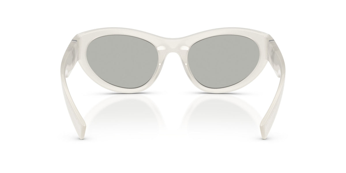 Gafas de sol Dolce & Gabbana DG6207 3039/8V ovalada blanca perlada, foto 4