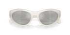 Gafas de sol Dolce & Gabbana DG6207 3039/8V ovalada blanca perlada, foto 5