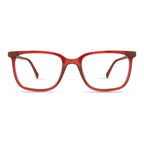 Gafas ECO Fir FBURG cuadrada burdeos
