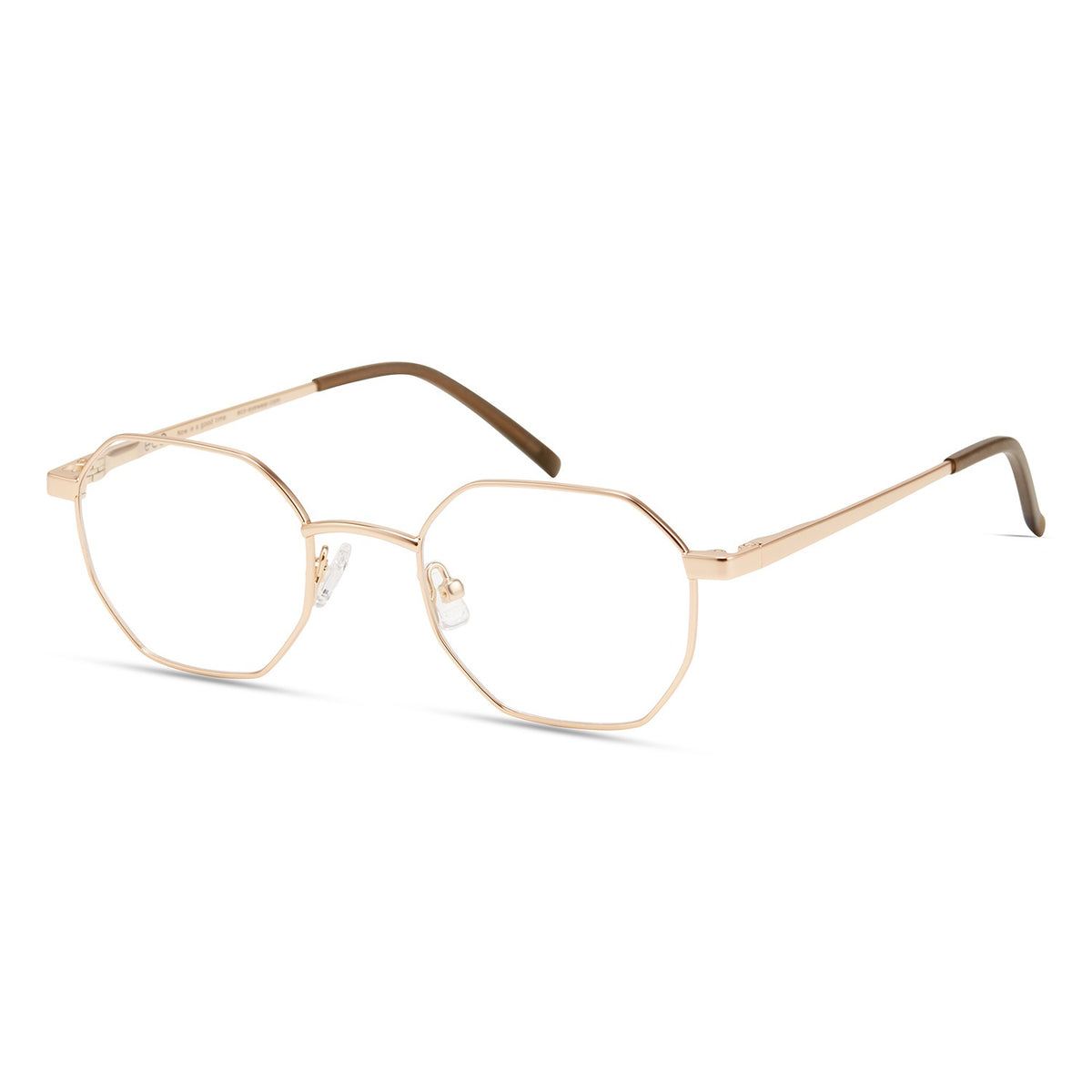 Gafas ECO Mistral CBGLD hexagonal dorada