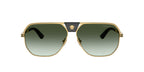 Gafas de sol Versace VE2294 1002/8E aviador dorado verde