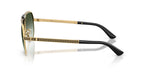 Gafas de sol Versace VE2294 1002/8E aviador dorado verde, foto 3