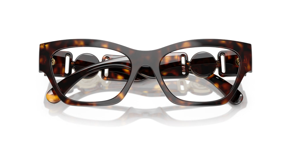 Montura de vista Versace VE3367U 108 cat-eye havana, foto 5