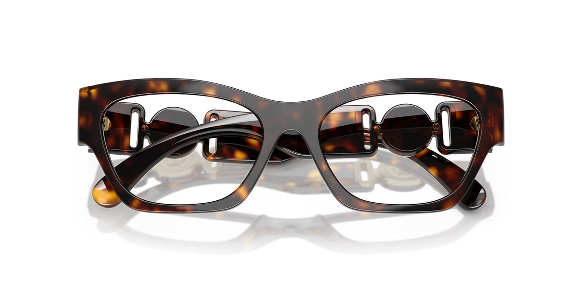 Montura de vista Versace VE3367U 108 cat-eye havana, foto 5