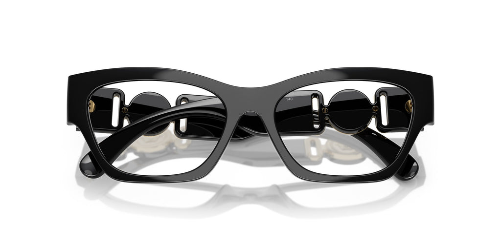 Montura de vista Versace VE3367U GB1 cat-eye negra, foto 5