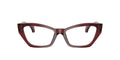 Montura de vista Versace VE3373U 5512 cat-eye burdeos transparente