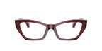 Montura de vista Versace VE3373U 5512 cat-eye burdeos transparente