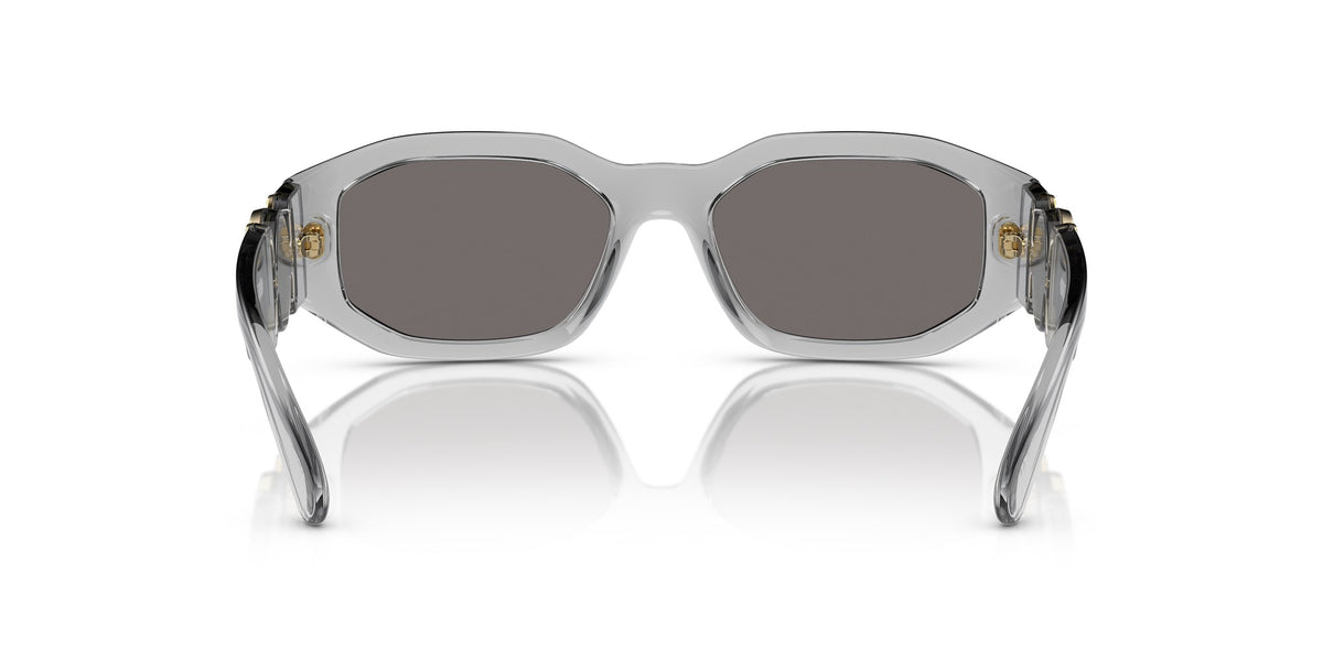 Gafas de sol Versace VE4361 311/6G gris transparente espejo, foto 4