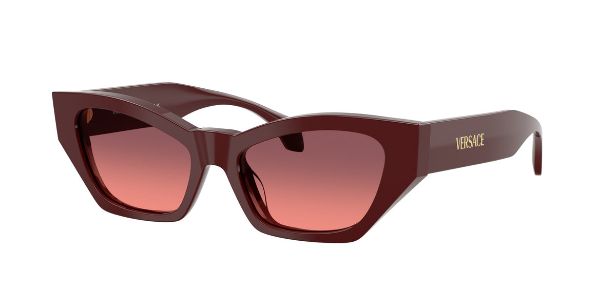 Gafas de sol Versace VE4488U 5515/20 cat-eye burdeos, foto 2