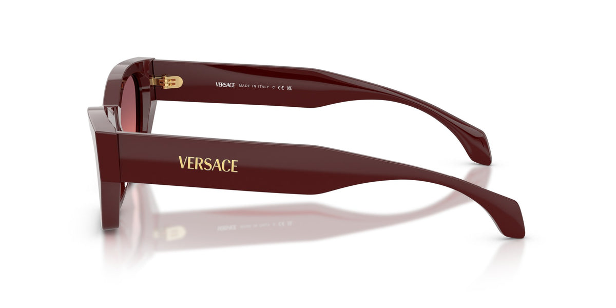 Gafas de sol Versace VE4488U 5515/20 cat-eye burdeos, foto 3