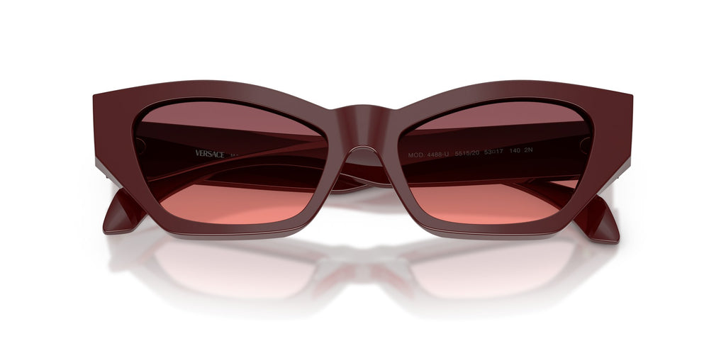 Gafas de sol Versace VE4488U 5515/20 cat-eye burdeos, foto 5