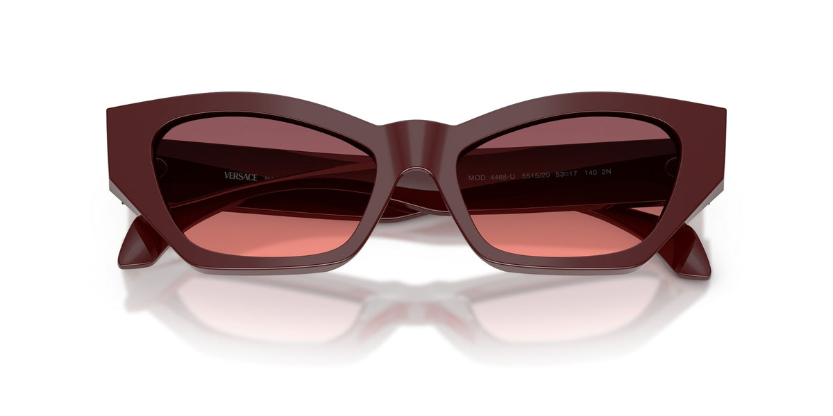 Gafas de sol Versace VE4488U 5515/20 cat-eye burdeos, foto 5