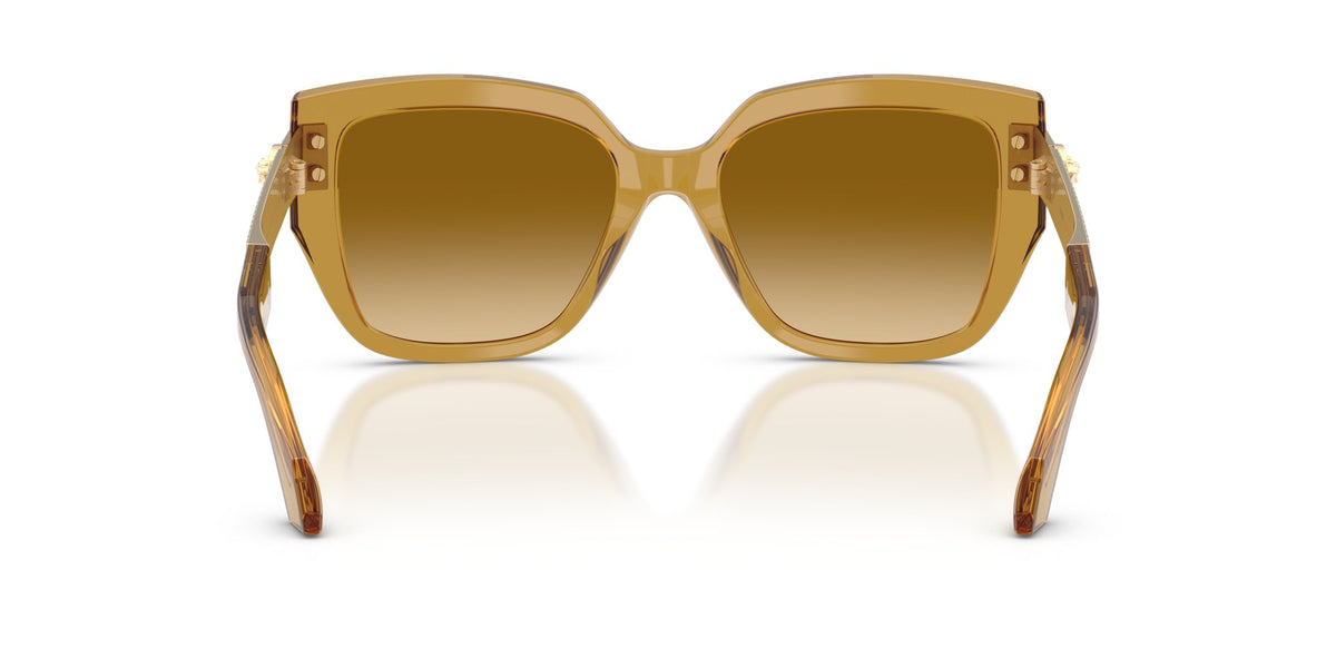 Gafas de sol Versace VE4517U 5347/2L cuadrada miel transparente, foto 5