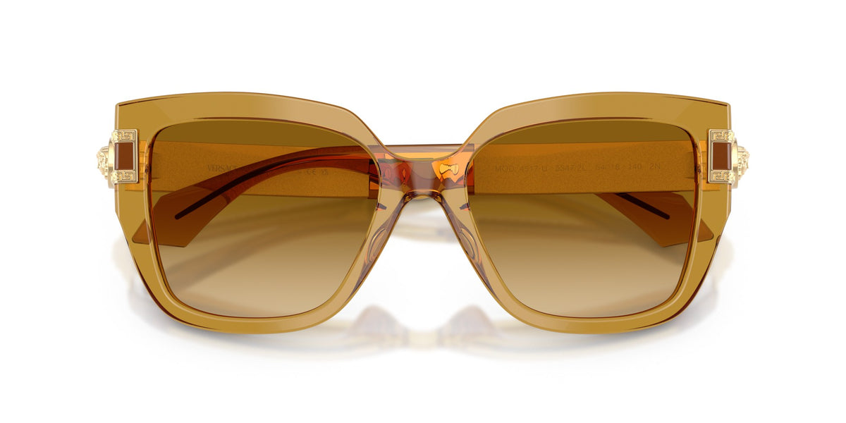 Gafas de sol Versace VE4517U 5347/2L cuadrada miel transparente